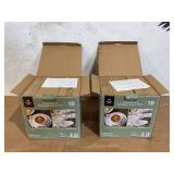 LOT OF 2 16PCS Members Mark Porcelain Dinnerware Set