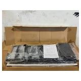 GIKPAL 10 Drawer Dresser, Chest of Drawers for Bedroom with Side Pockets and Hooks