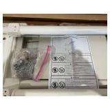 Ktaxon Wooden Console Table with 2 Drawers and Storage Shelf