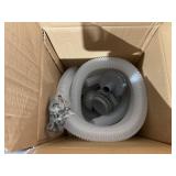 Bluescape Fast Set 10 x 30 Round Inflatable Soft Sided Above Ground Pool Set