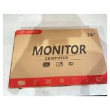 CRUA 24" Curved Monitor, FHD(1920×1080p) 2800R 100HZ, 99% sRGB Color Gamut Computer Monitors