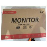 CRUA 24" Curved Monitor, FHD(1920×1080p) 2800R 100HZ, 99% sRGB Color Gamut Computer Monitors