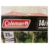 Coleman Steel Pro Max Round Metal Frame Above Ground Pool Set