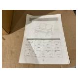 Esright Outdoor Glider Bench for Outside Patio Gliders Porch Glider Swing Loveseat with Steel Frame