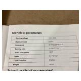 Treadmill with Folding Electric Treadmill Bluetooth Voice Control Exercise Treadmill for Home Office Speed Range of 0.5-7.5 mph