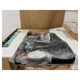 Pooboo Exercise Bike, Adjustable Magnetic/Brake Pad Resistance Silent Belt Drive