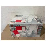 SENIX 20" Gas Lawn Mower, 125 cc 4-Cycle Briggs & Stratton Engine, Push Lawnmower with Side Discharge