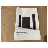 DR.J Professional Soundbar with Subwoofer, 2.1 CH Separable Sound Bars for TV