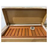 Sunnydaze Meranti Wood Outdoor Patio Coffee Table with Teak Finish