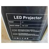 4K Support Projector with Wifi and Bluetooth, HOMPOW Mini Portable Projectors for Outdoor Home Movie