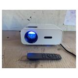4K Support Projector with Wifi and Bluetooth, HOMPOW Mini Portable Projectors for Outdoor Home Movie