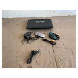 13.9" HD Portable DVD Player, MP3/CD/TV Player with Swivel Screen Built-in Rechargeable Battery