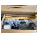 Segmart Charcoal Grill with Offset Smoker & Side Table, Portable Outdoor Camping Barrel BBQ Oven with Wheels