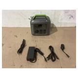 iFanze 300W Portable Power Station, 296Wh 80000mAh Outdoor Solar Generator Quick Charge 110V AC DC Ports for Home Backup