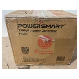 PowerSmart Portable Inverter Generator,Gas Powered1500-Watt Small Generator with Recoil Start