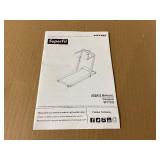 SuperFit Up To 7.5MPH 2.25HP 2 in 1 Dual Display Screen Treadmill Jogging Machine W/APP Control