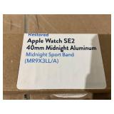 Apple Watch SE (2nd Gen) [GPS 40mm] Smartwatch with Midnight Aluminum Case and Midnight Sport Band