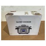 Slow Cooker, HOUSNAT 10 in 1 Programmable Cooker, 6Qt Stainless Stee