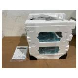 Silonn Countertop Ice Maker, 45lbs Per Day, 24Pcs Ice Cubes in 13 Min, 2 Ways to Add Water