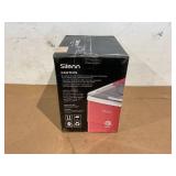 Silonn Ice Makers Countertop, 9 Cubes Ready in 6 Mins, 26lbs in 24Hrs, Self-Cleaning Ice Machine with Ice Scoop and Basket