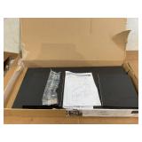 Mainstays Small Space Writing Desk with 2 Shelves