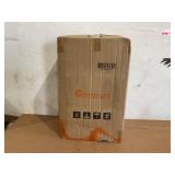 3PCS Zimtown Hardside Lightweight Spinner Orange Luggage Set with TSA Lock