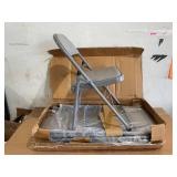 4PCS Dolly Vinyl Padded Stackable Folding Chair Set