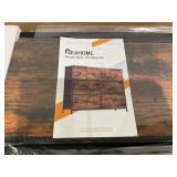 REAHOME 8 Fabric Drawer Steel Frame Bedroom Storage Organizer Chest Dresser w/ Waterproof Top