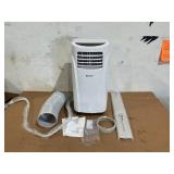Costway 8000 BTU ASHRAE Portable Air Conditioner & Dehumidifier Function Remote w/ Window Kit