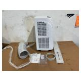 Costway 8000 BTU ASHRAE Portable Air Conditioner & Dehumidifier Function Remote w/ Window Kit