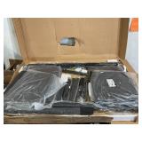 5PCS AWQM Dining Table Set for 4,Faux Marble Kitchen Table and Chairs for 4