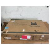 Hommpa Coffee Table with 4 Drawers LED Center Cocktail Table White High Gloss Finish