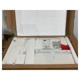 Hommpa Coffee Table with 4 Drawers LED Center Cocktail Table White High Gloss Finish