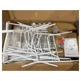 6PCS Ktaxon Dining Room Set Modern Kitchen Table Set with 4 Chairs and 1 Bench