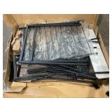 6PCS Ktaxon Dining Room Set Modern Kitchen Table Set with 4 Chairs and 1 Bench