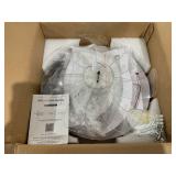 Ceiling Fan with Light, Dimmable with Remote, 6 Speeds White