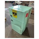 Antarctic Star Compact Mini Refrigerator Separate Freezer, Small Fridge Double 2-Door