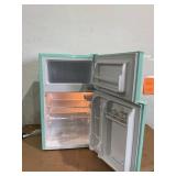 Antarctic Star Compact Mini Refrigerator Separate Freezer, Small Fridge Double 2-Door
