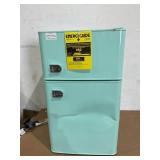Antarctic Star Compact Mini Refrigerator Separate Freezer, Small Fridge Double 2-Door