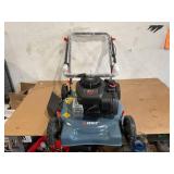 SENIX 20" Gas Lawn Mower, 125 cc 4-Cycle Briggs & Stratton Engine, Push Lawnmower with Side Discharge