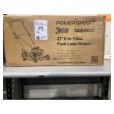 PowerSmart Gas Lawn Mower, 21" 144cc 2-in-1 Walk-Behind , Side Discharge Push Lawn Mower