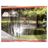 JumpKing Trampoline with Safety Enclosure, 200lb Weight Limit
