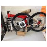 Survival Campings 26" Folding Mountain Bike Shimano 21-Speed, with Disc Brakes