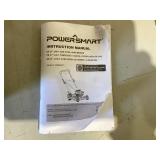 PowerSmart Gas Lawn Mower, 21" 144cc 2-in-1 Walk-Behind , Side Discharge Push Lawn Mower