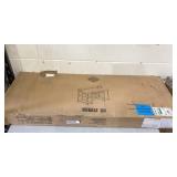 IRONCK Computer Desk, Home Office Desk with Keyboard Tray, Monitor Stand