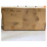 Naipo 14" Kids Bike Girls and Boys Blue Bike for Age 3-10 Years Old