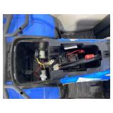 Electric Kids ATV Ride On Car with Music, LED Lights, and USB - Black Quad 4-Wheeler, Blue