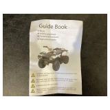 Electric Kids ATV Ride On Car with Music, LED Lights, and USB - Black Quad 4-Wheeler, Blue