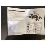 Electric Kids ATV Ride On Car with Music, LED Lights, and USB - Black Quad 4-Wheeler, Blue