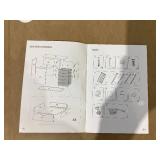 Halifax 5-Drawer, Side Storage Mobile Cabinet, White